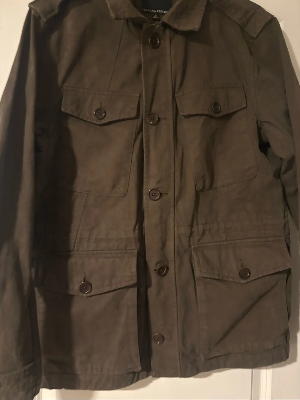 Banana Republic Men's Brown Light Jacket Medium - worn once